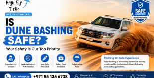 "Is Dune Bashing Safe?" in desert safari